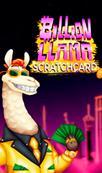 Billion Llama Scratchcard - M Billion Llama Scratchcard