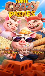 Three Crazy Piggies - M Three Crazy Piggies